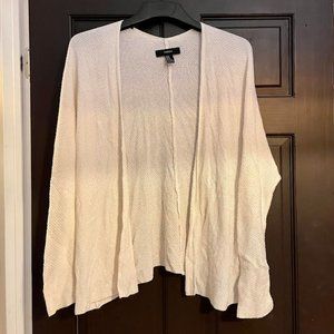 Cream Cardigan Sweater: Size M